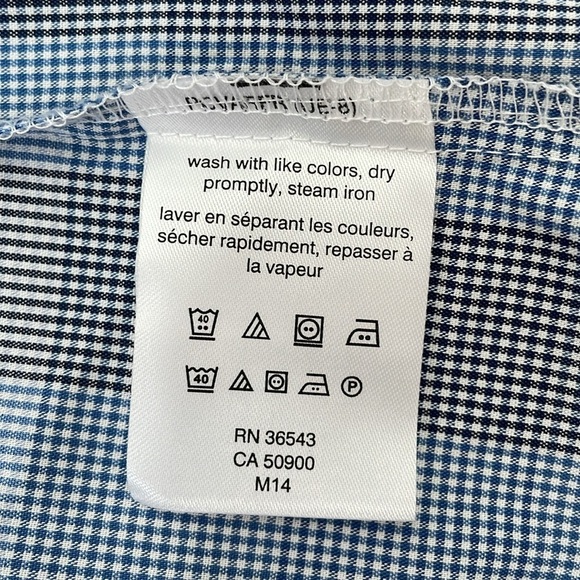 Men’s Van Heusen Flex Slim Fit Stretch Long Sleeve Button Down Dress Shirt Large - Picture 15 of 16